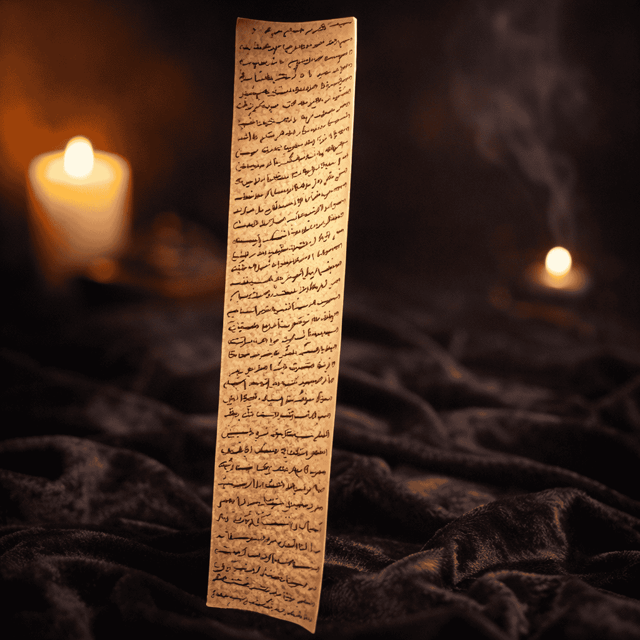 حرز امام جواد دستنویس مرکب طبیعی